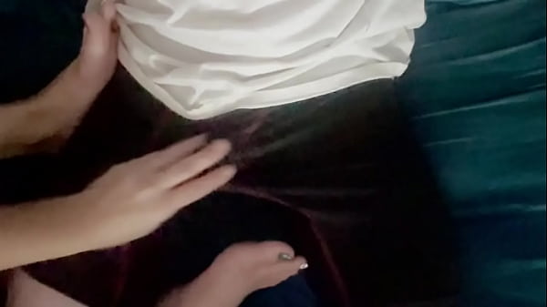 Image &ldquo_Twinkletoes Christmas Toes Handjob: Stroking Cock with Festive Pedicure Until Massive Cum Blast Surprise on My Toes!&rdquo_