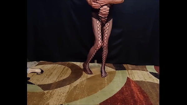 Image Busy Bottom in sexy body stocking gets totally naked showing off my little pink ass and pussy - 27min