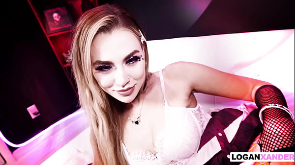 Image Big Titty Goth Hottie Blake Blossom Gives Her Mouth, Feet, and Pussy to Logan Xander