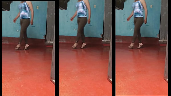Image aprendiendo a caminar en tacones