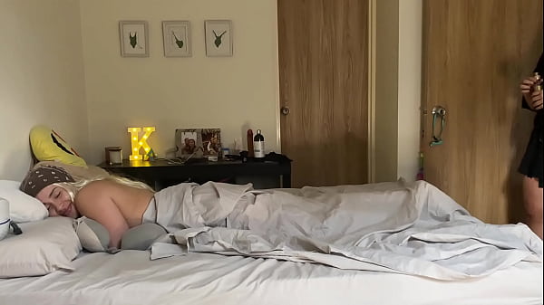 Image A delightful massage turns into a passionate lesbian strap-on fuck