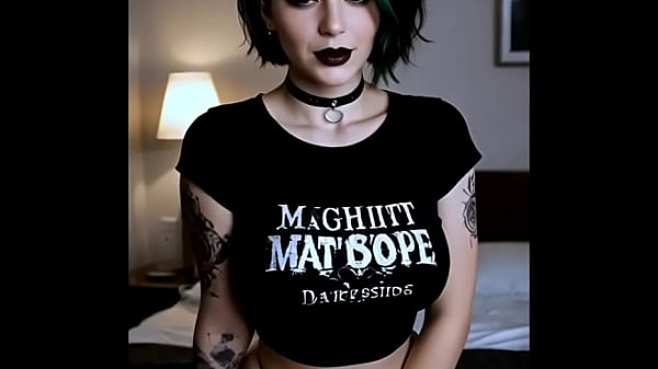 Image Goth PAWG Fucked in Hotel