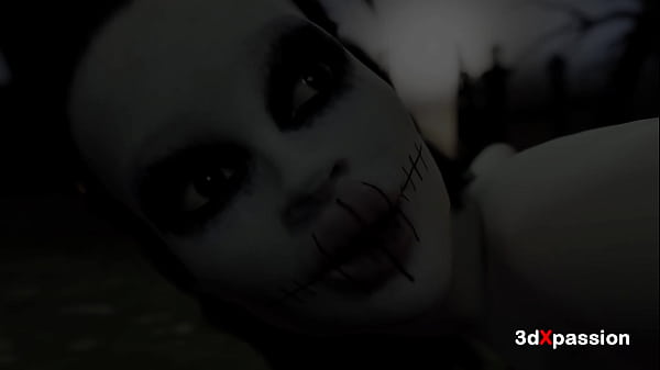Image Halloween Night on the Forgotten Hill Busty girl gets fucked hard in the Graveyard