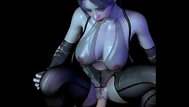 Image Pixel Priestess with Forbidden Charm - 3D Animation Hentai