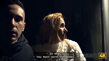 Image HUNT4K. Blondes put their pussies on rich cocks only