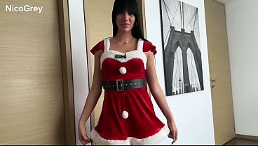 Image HOLIDAY HARDCORE FUCK IN POV - Brunette Latina treats with Anal Rough Sex