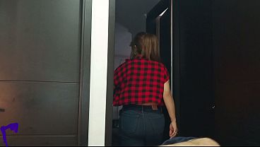 Image Unfaithful Latina MILF amateur POV blowjob and handjob, cum on tits, swallows &ndash_ homemade curvy body - hot mature