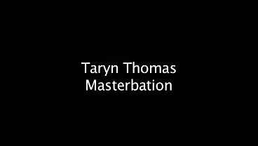 Image Taryn Plays With A Glass Dildo That She Pushes Into Her Moist Pussy