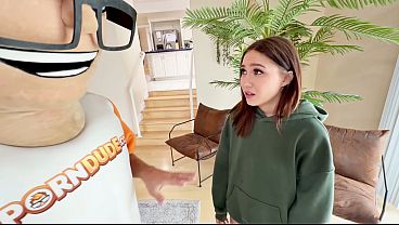 Image Mia River's Small Tits Bounce While Riding My Big Dick on PornDudeCasting