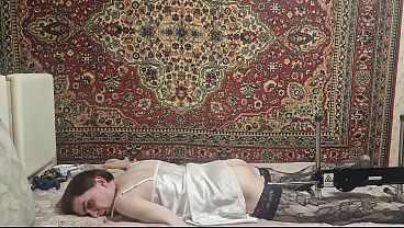 Image Crossdresser homemade amateur anal Fucking Machine