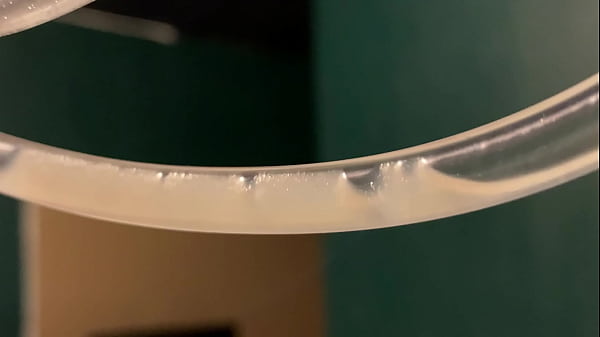 Image Gilf Eats creampie thru feeding tube in her pussy cum craving