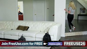 Image Movie Night Turns into a Taboo Three-Way: Stepdad Can't Resist Two Tight Newbie Bodies
