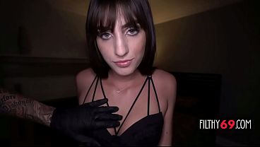Image Hot brunette babe wants hard cock in her tight pussy after the massage - Dana Wold