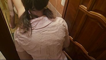 Image Anastasia Mistress toilet fuck dildo anal submission man amateur homemade Sasha Earth