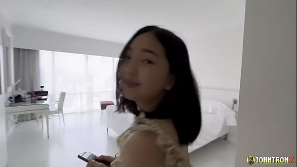 Image JohnTronX - Fucking a beautful Thai babe in her hairy pussy