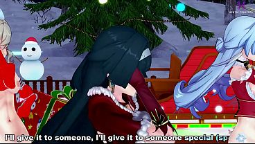 Image Pussyverse: MMD Last Christmas (Astra Yao, Robin, Barbara)