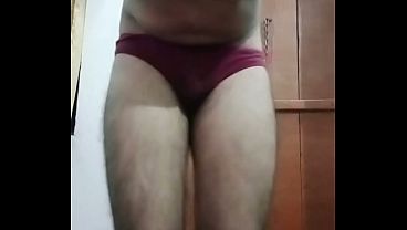 Image Indian Gay Crossdresser Bottom Gaurisissy feeling horny for sex in silky saree with heavy jwellery real homemade sex