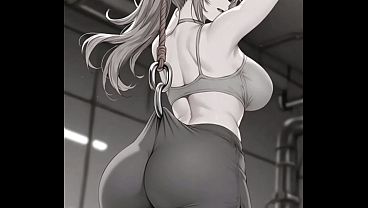 Image Quick Anime Ai Wedgies w Bloopers/fails- Happy New Years!!