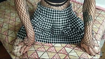 Image Stroking out my femboy milk