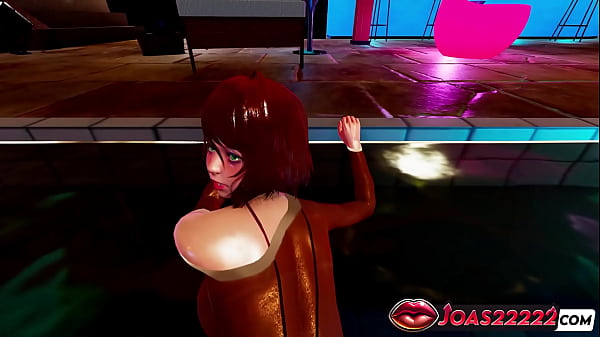 Image Redhead Girl Misty in Pool 3D Hentai - Thighjob Fetish with Big Dick, Underwater Hot Sex in Doggystyle, and Missionary Press Pose Ending with a Creampie