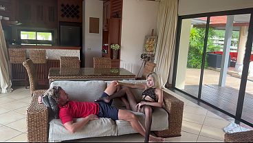 Image Sexy black lingerie hot fucking couple