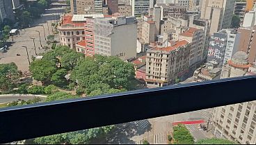 Image Girl having sex in front of the window of the Mirante Sampa Sky in downtown S&atilde_o Paulo with everyone watching