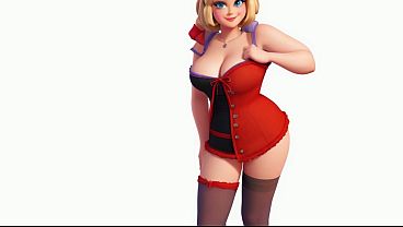 Image Granny Carmen&rsquo_s Harley Quinn: A Puddin' Free Sexual Escapade - An AI Animated Adventure