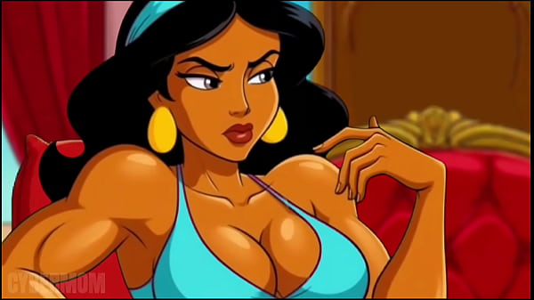 Image Aladdin and Princess Jasmine make Shameful Wishes to the Genie. Cartoon Porn Parody.