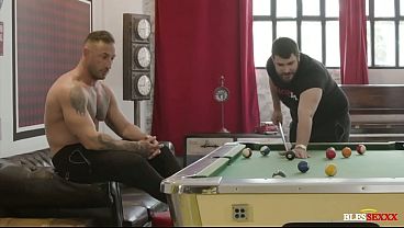 Image Straight males playing with balls
