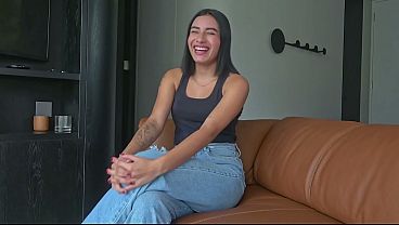Image Latina Teen With Natural Tits Railed Deep POV By American Cock!