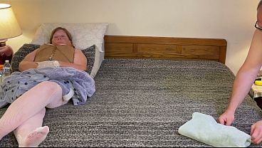 Image Granny Carmen's Norwegian Wood Blowjob: Begin The Beguines