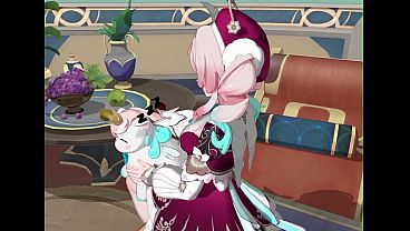 Image Honkai Star Rail - Hyacine & Caelus Passionate Sex 3D Hentai Animation with Moaning