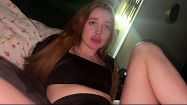 Image Real Couple's Intimate Home Session with a Gorgeous Redhead 1