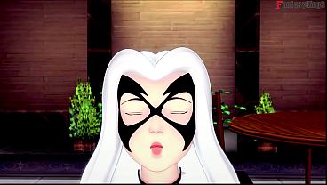 Image Felicia Hardy (black cat) bikini blowjob | Marvel spiderman | Full & Pov version on Sheer & PTRN: Fantasyking3