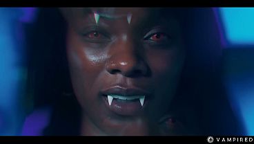Image Lesbian JOI Threesome - Ebony Vampire Master Turns Blonde Teenagers Into Her Mesmerized Sex Slaves