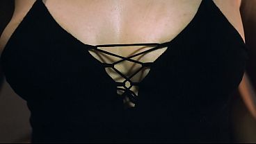 Image A Young Wife Jerks off Her Husband's Cock on Her Big Breasts