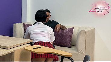 Image Office Discipline: Joining My Two Students In A Wild Threesome Session