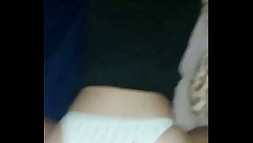 Image With the thong on one side and the cock all the way to the bottom