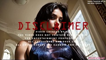 Image This beauty is not at all against receiving a powerful portion of sperm in her throat and pussy (AI-Generated Video)