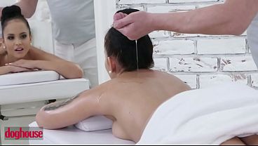 Image DOG HOUSE  - All Natural Brunette&rsquo_s Juicy Pussy Gets Massaged And Covered In A Creamy Cumshot