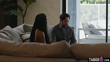 Image Ebony MILF beauty not impressed by her siblings boyfriend who tried to fuck her