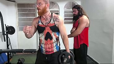 Image pega&ccedil_&atilde_o na academia com o Viking de Taubate