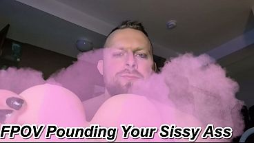 Image Sissy FPOV Pounding Your Tight Pussy And Ass, Playing With Your Big 34DD Tits