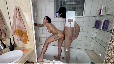 Image BBC spied me and got so horny that fucked me very hard everywhere! bareback ! pv