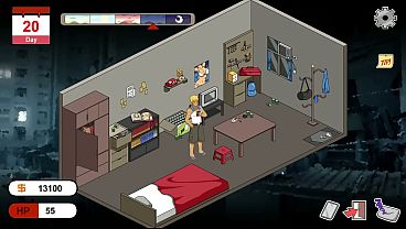 Image Handyman/ working and seducing