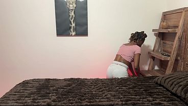 Image Sexy Ebony Slut Orgasms On My BBC, Then Gets Pussy Covered In My Nut