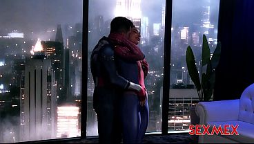 Image SEXMEX - SPIDER GIRL BANGED BY SUPERHEROES . LULA