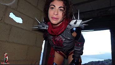 Image wooed by an alien, she wants I fist her ass