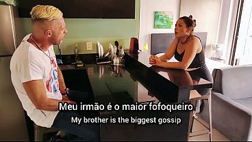 Image It happened to me in real life, but like a miracle my sister-in-law with that ass brought my cock back into activity and once again I filled her ass with cum. Vagninho e Agatha Mama (subtitled)