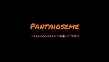 Image Guy With A Big Cock Gets Two Horny Sluts With Tattoos To Wear Pantyhose In A FFM Threesome